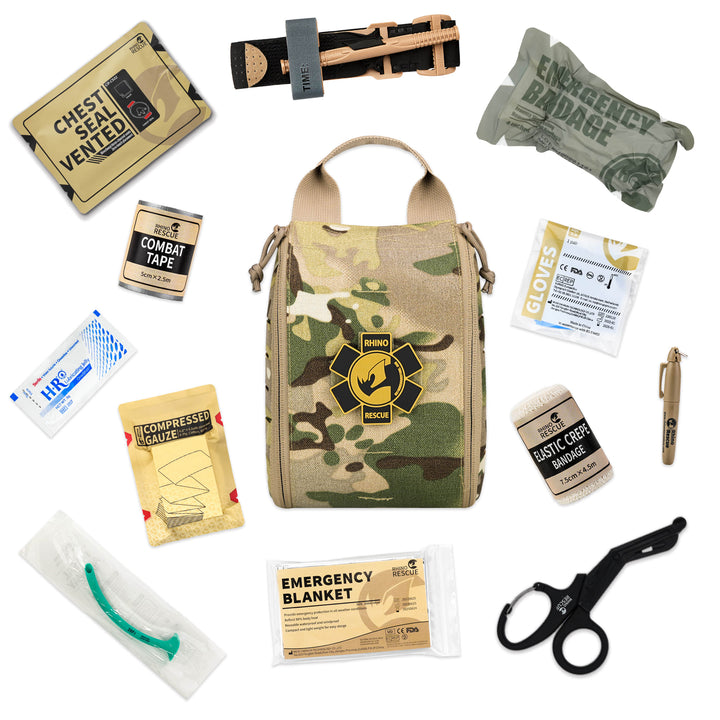 QF-002M Bleed Control IFAK-Portable Medical Kits - TriPeakMedic