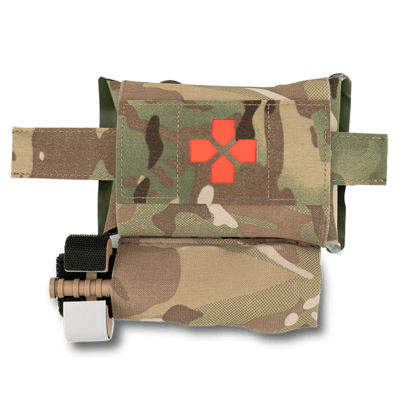 TriPeak Micro Trauma EDC MOLLE Pouch with Rapid Deploy Tourniquet Sleeve - TriPeak Medic