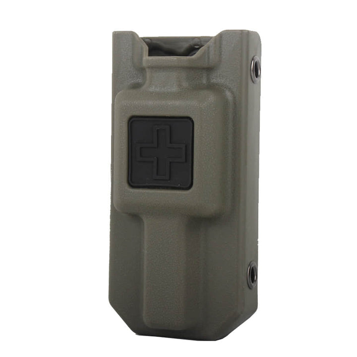 Green MOLLE-EcoTac Quick Access Tourniquet Box-TriPeakMedic