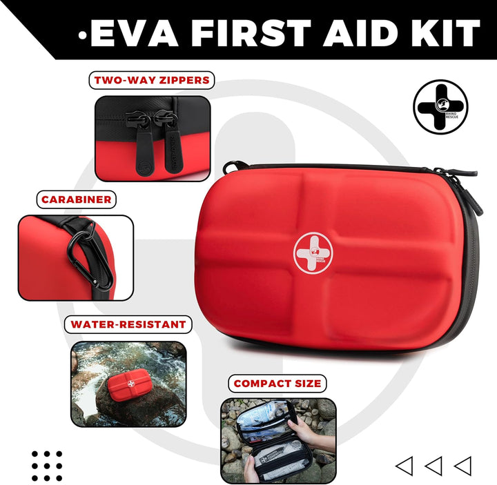 EVA MINI First Aid Kit RED - TriPeakMedic