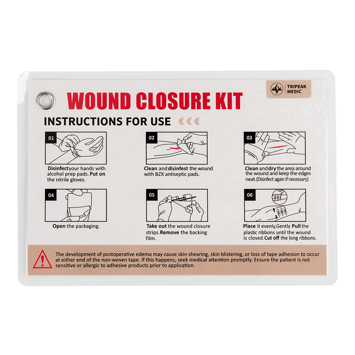 Advanced Wound Closure Kit - TriPeakMedic