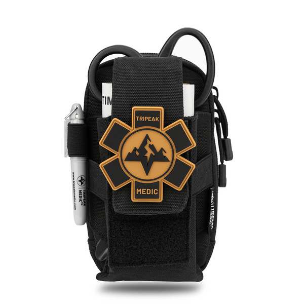 EDC IFAK Trauma Kit Molle Tactical Pouch - TriPeakMedic