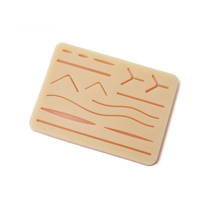 Silicone Surgical Suture Practice & Training Pad - TriPeakMedic